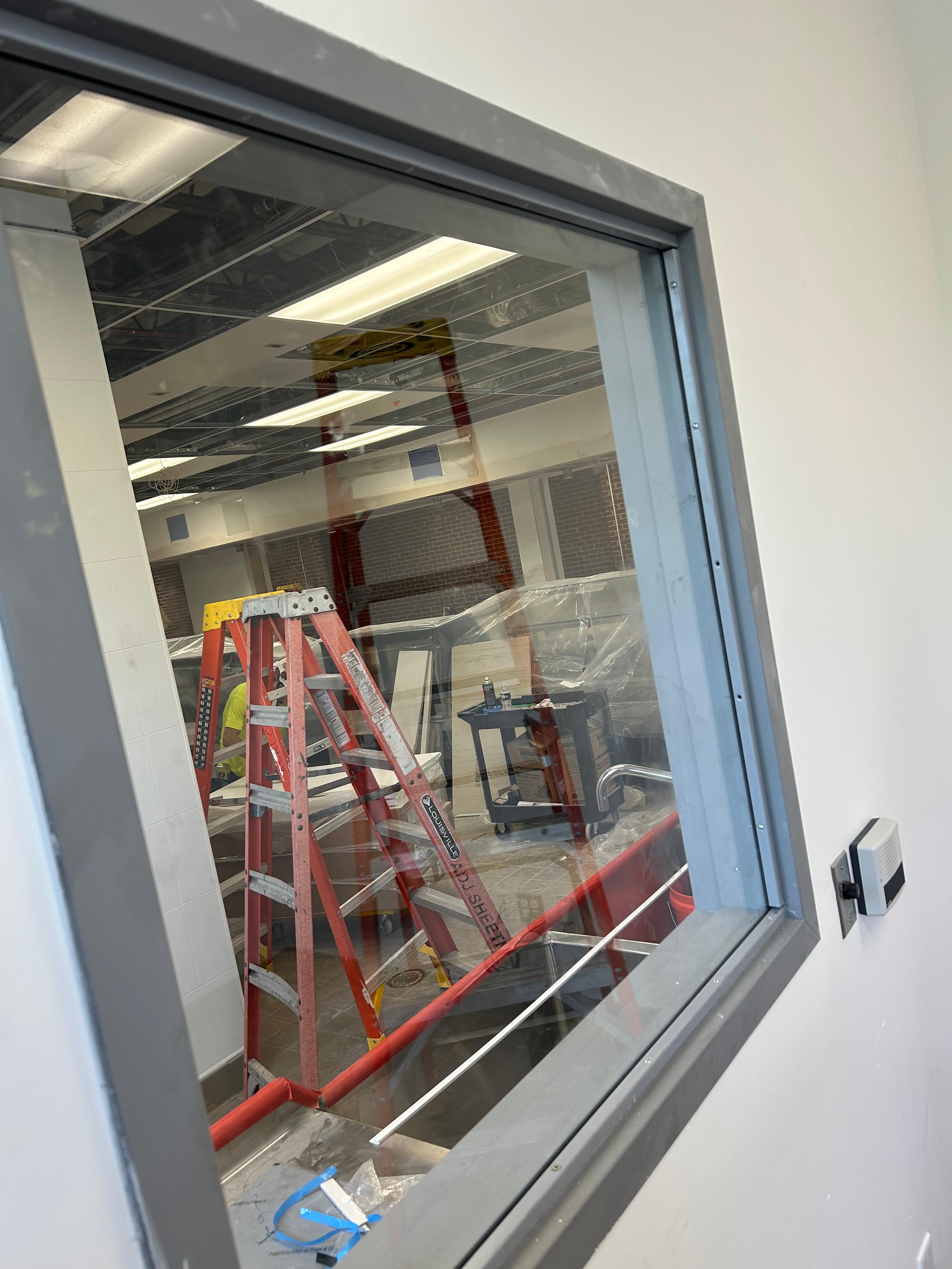 Residential single window glass replacement